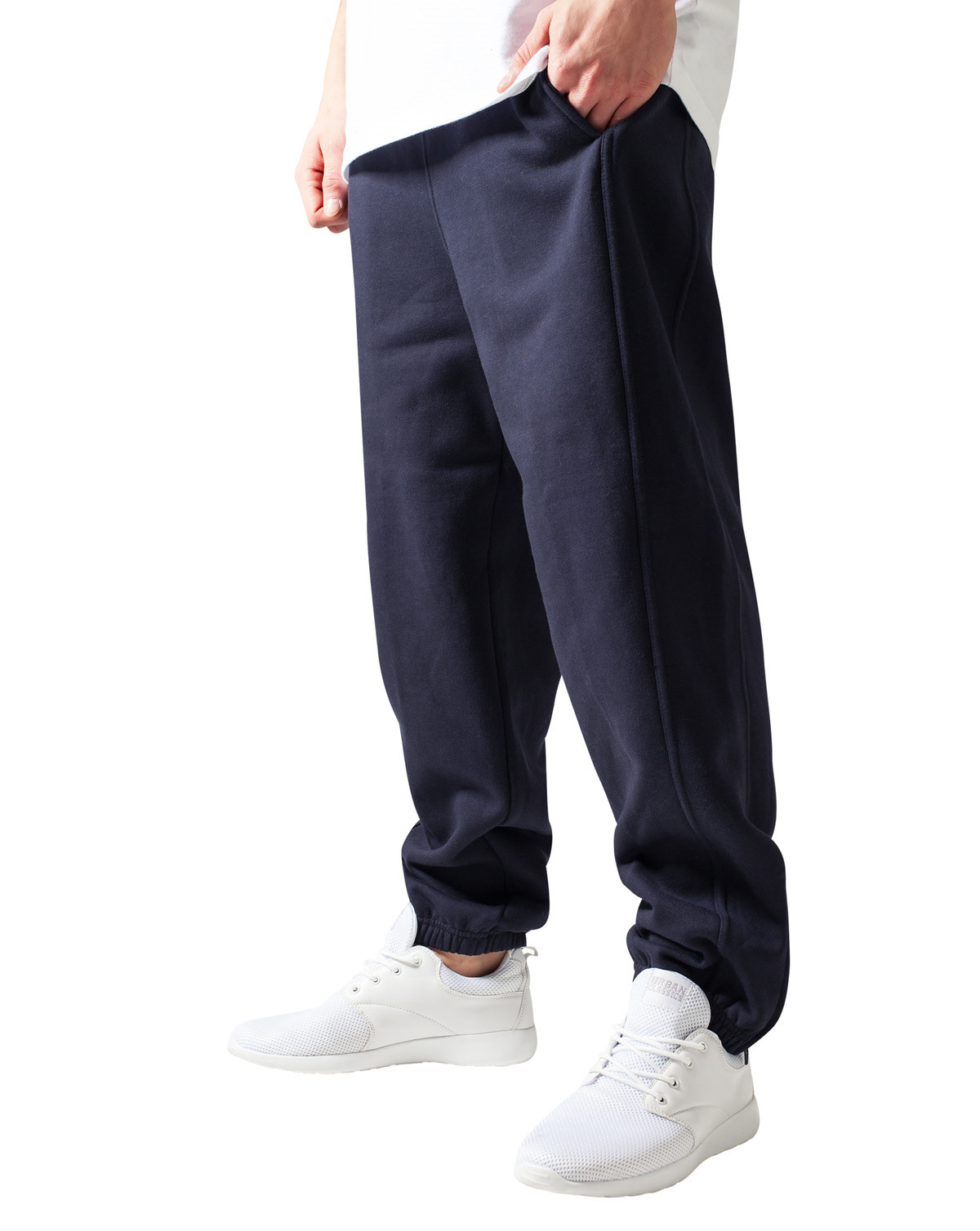 8: Urban Classics Sweatpants (Navy, 2XL)