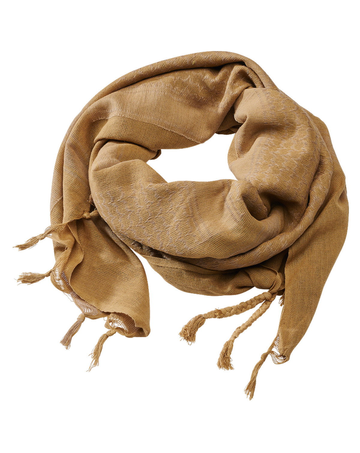 Brandit Shemag Scarf (Camel, One Size)