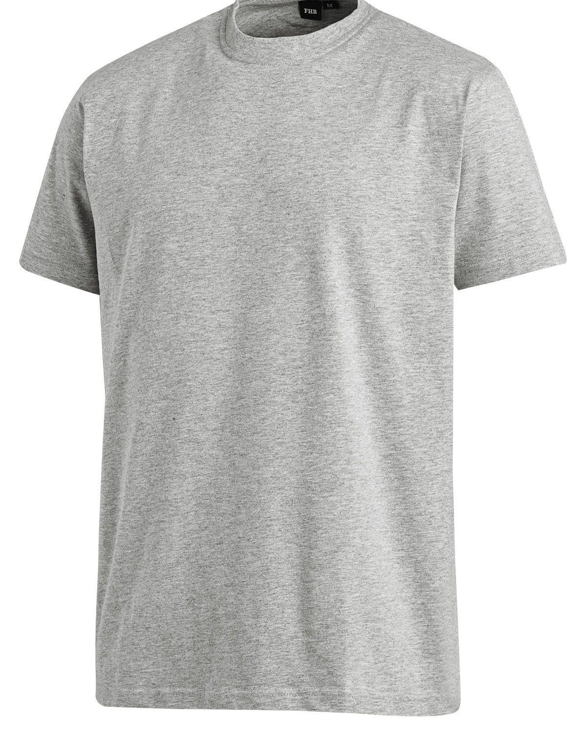 FHB T-Shirt - Jens (Grå, L)