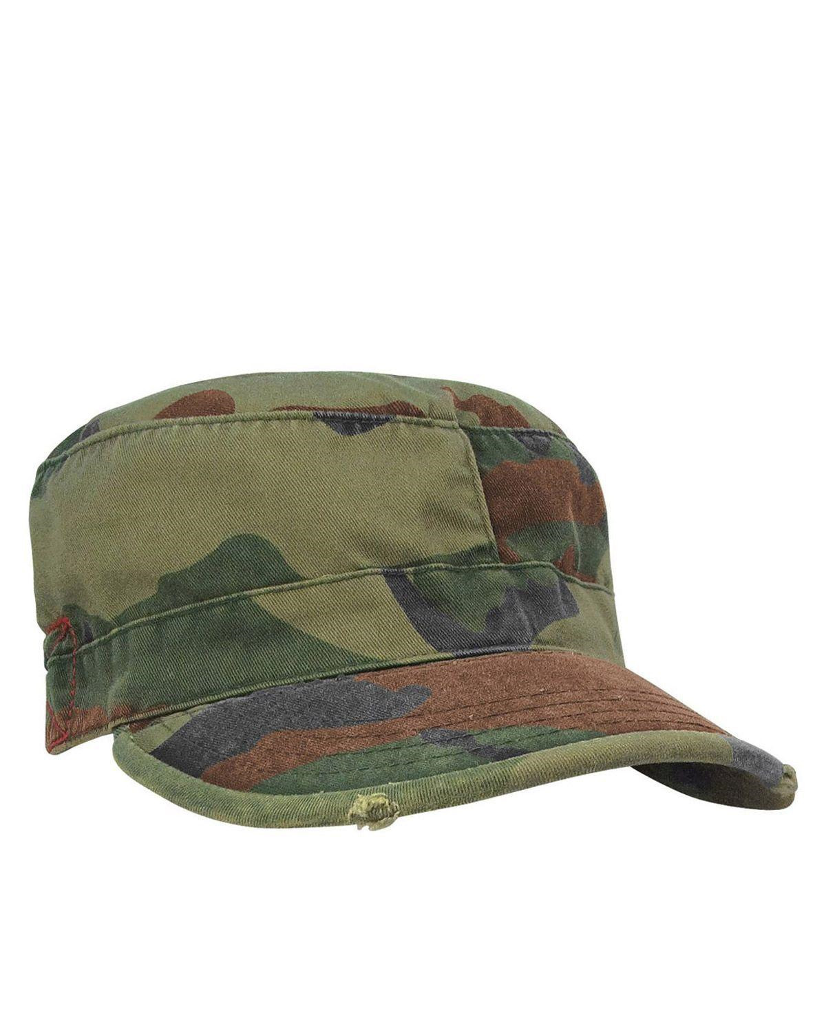 Rothco Army Vintage Caps (Woodland, US 7.0 / EU 56 cm)