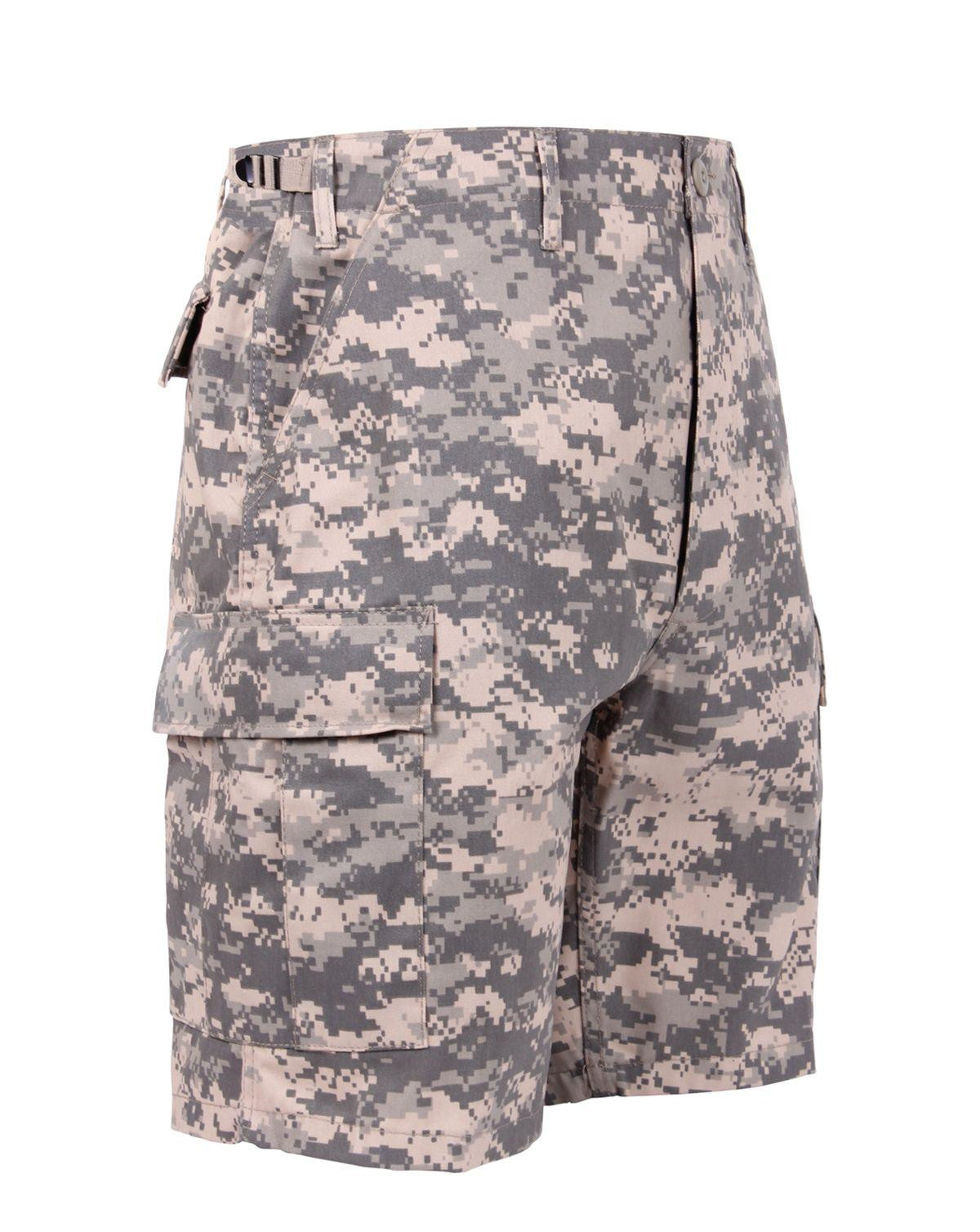 Rothco BDU Shorts (ACU Camo, Medium / 31"-35")