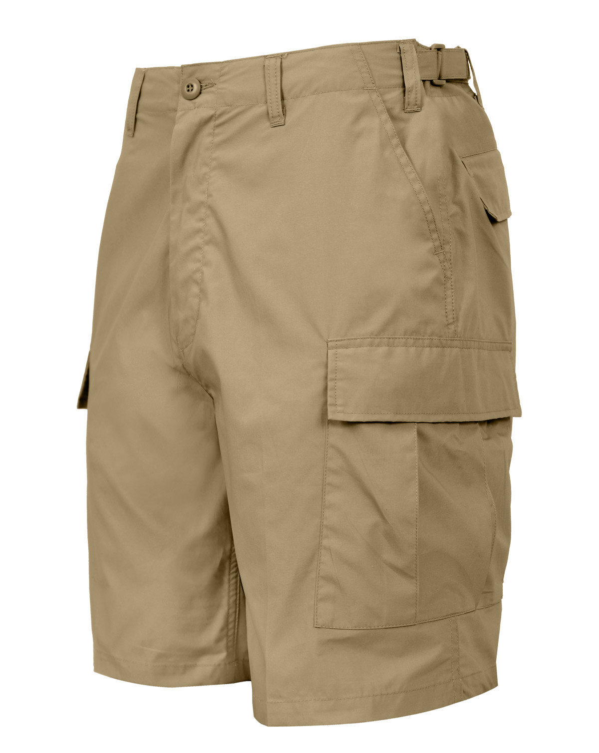 Rothco Taktisk BDU Shorts, Let (Khaki, L)