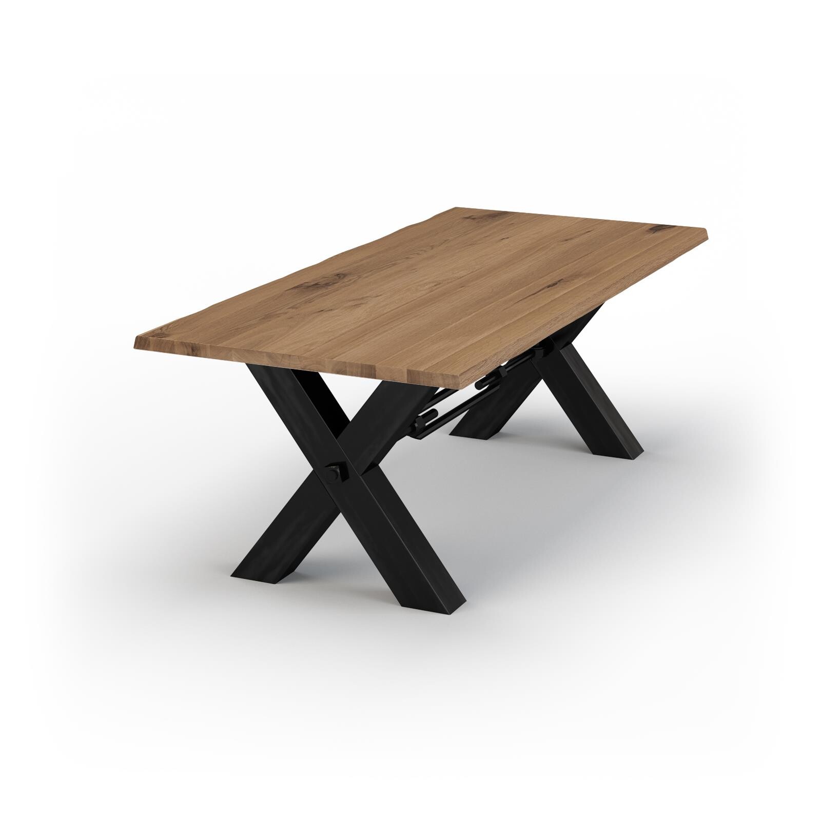 BYO TABLE D LEG 120×60 OAK Buck Dining Table 120 x 42 | O&G STUDIO