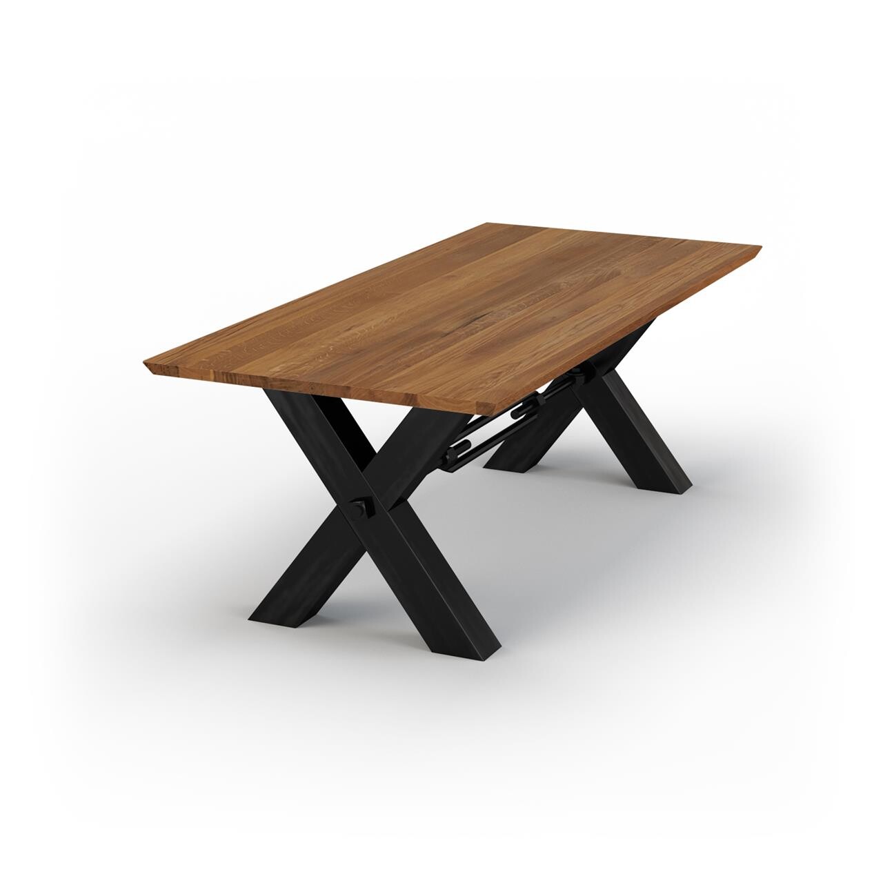 MOOSE Wood table「ko-patan kai」 Koshi Oak Dining Table – Rustic Dining Room Furniture