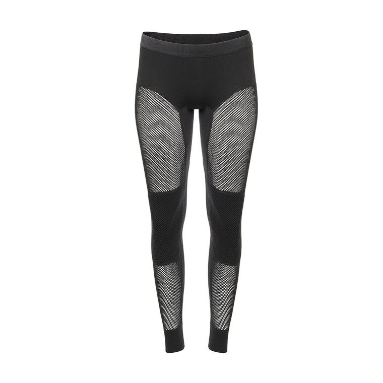 Aclima Womens WoolNet Longs (Sort (JET BLACK) X-small)