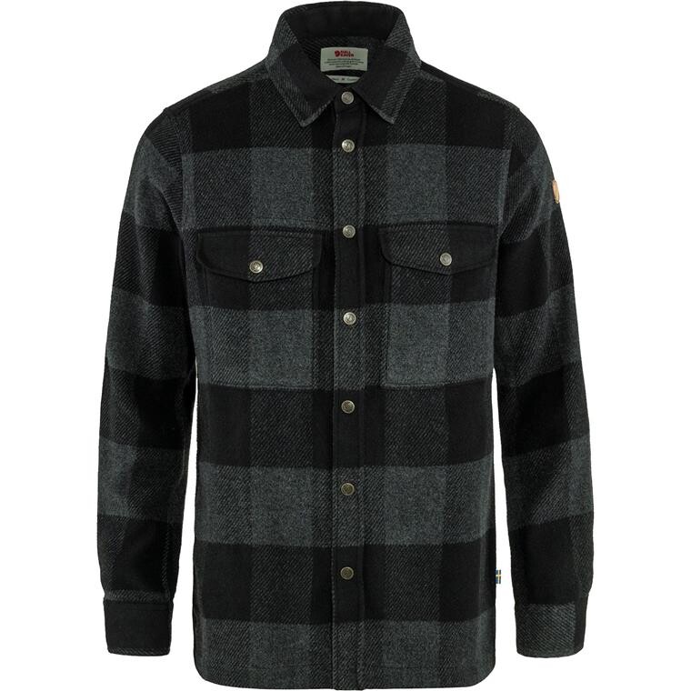 Fjällräven Mens Canada Shirt  (Sort (BLACK/550) Large)