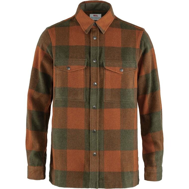 Fjällräven Mens Canada Shirt  (Grøn (AUTUMN LEAF-LAUREL GRN/215-625) Small)