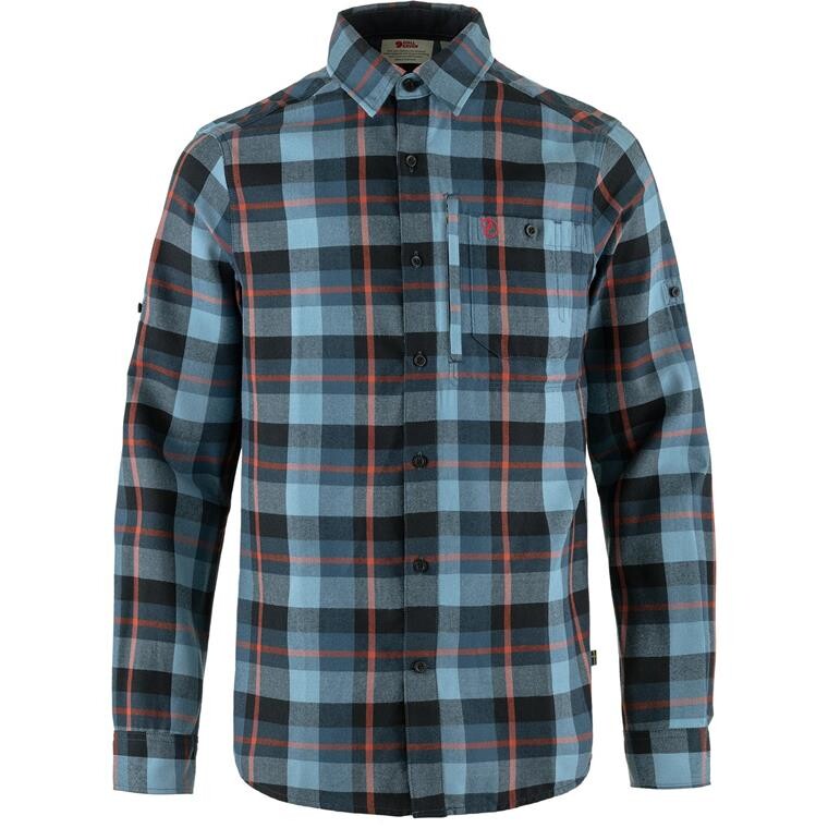 Fjällräven Mens Fjällglim Shirt (Blå (INDIGO BLUE-DAWN BLUE/534-543) X-small)