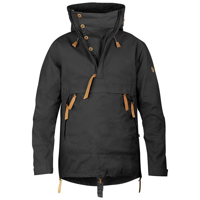 Fjällräven Mens Anorak No. 8  (Grå (DARK GREY/030) X-small)