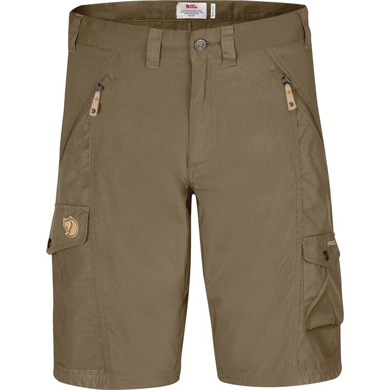 Fjällräven Mens Abisko Shorts  (Beige (LIGHT OLIVE/622) 44)