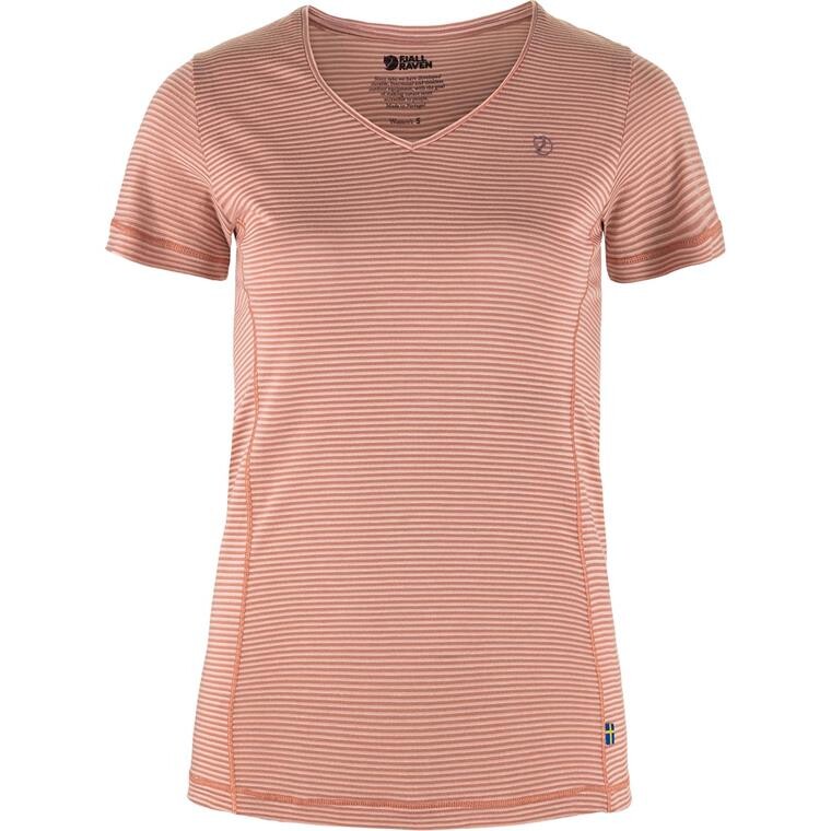Fjällräven Womens Abisko Cool T-Shirt  (Lyserød (DUSTY ROSE/300) XX-small)