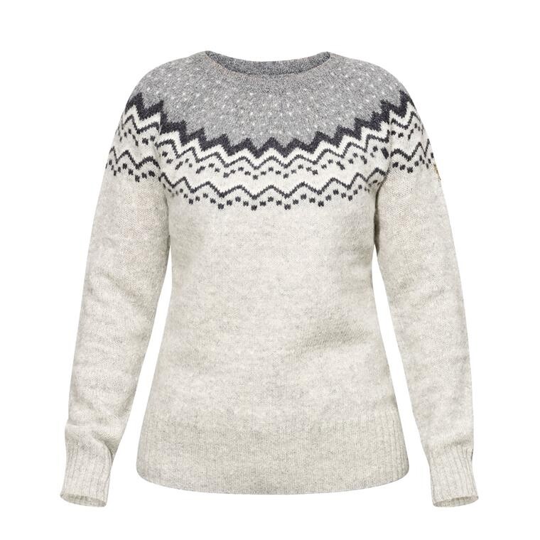 Fjällräven Womens Övik Knit Sweater  (Grå (GREY/020) XX-small)