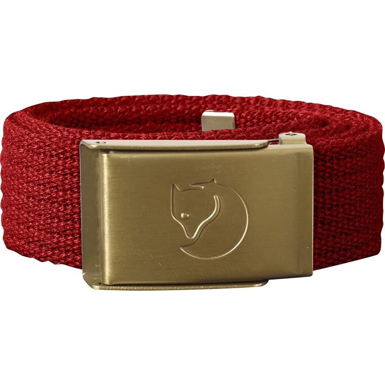 Fjällräven Kids Canvas Belt (Rød (LAVA/335) One size)