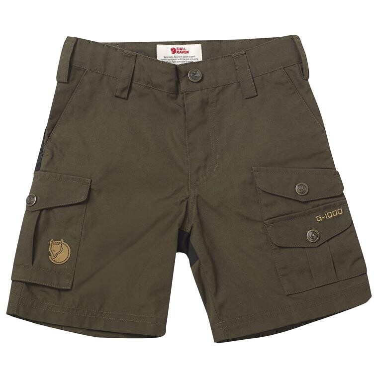 Fjällräven Kids Vidda Shorts (Grøn (DARK OLIVE/633) 117 cm)