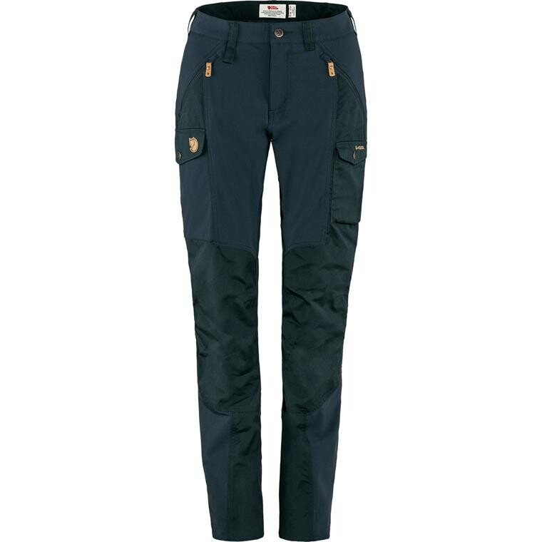 Fjällräven Womens Nikka Trousers Curved  (Blå (DARK NAVY/555) 34)