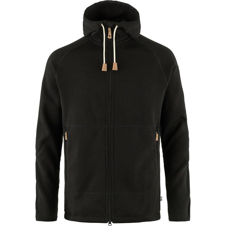 Fjällräven Mens Övik Fleece Hoodie  (Sort (BLACK/550) X-small)