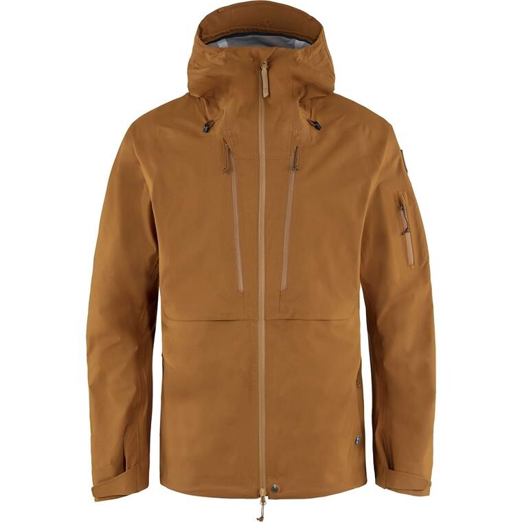Fjällräven Mens Keb Eco-Shell Jacket  (Rød (CHESTNUT/230) Small)