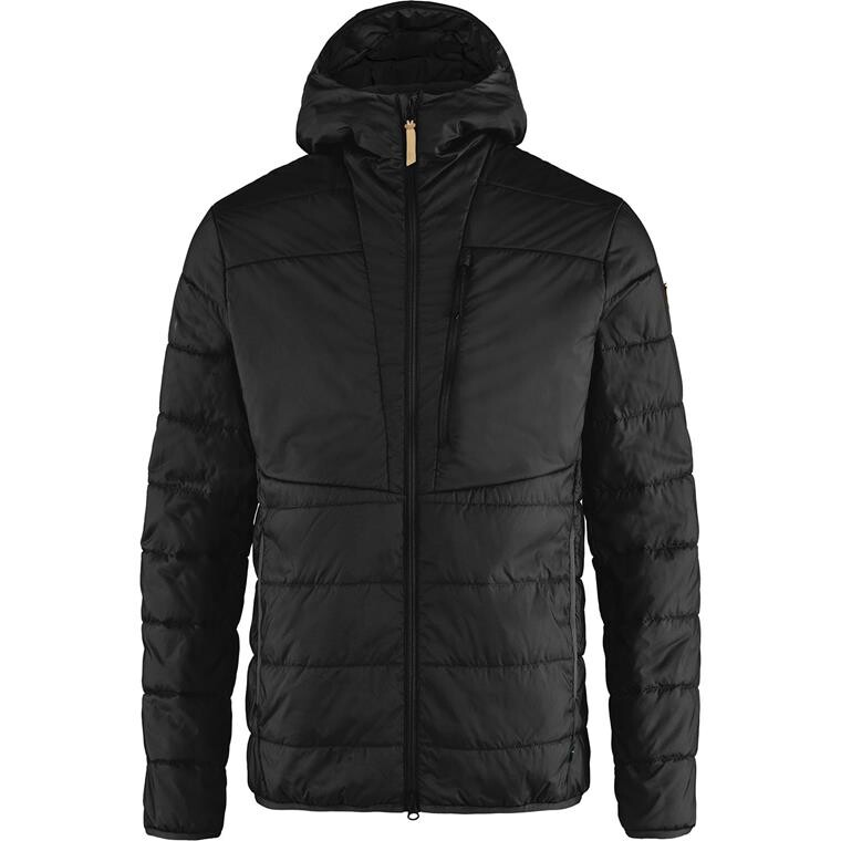 Fjällräven Mens Keb Padded Hoodie  (Sort (BLACK/550) X-small)