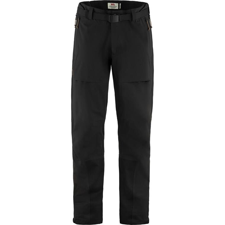 Fjällräven Mens Keb Eco-Shell Trousers  (Sort (BLACK/550) Large)
