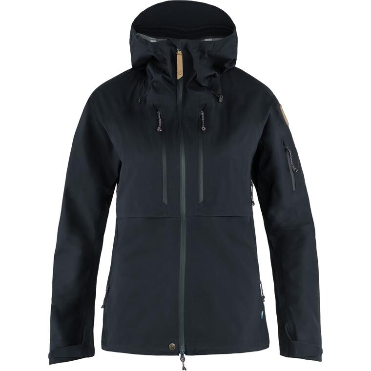 Fjällräven Womens Keb Eco-Shell Jacket  (Blå (DARK NAVY/555) XX-small)