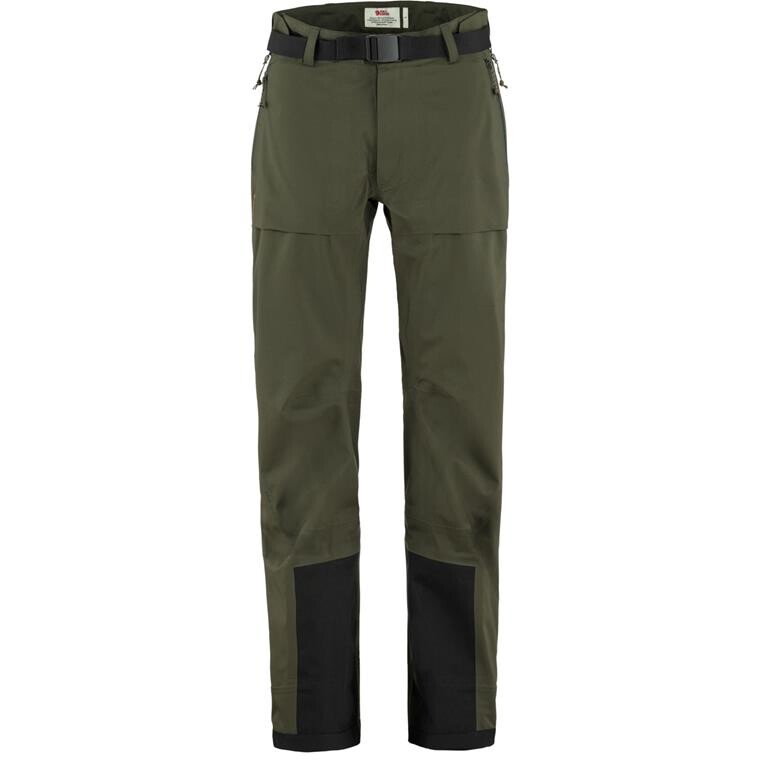 Fjällräven Womens Keb Eco-Shell Trousers  (Grøn (DEEP FOREST/662) X-small)