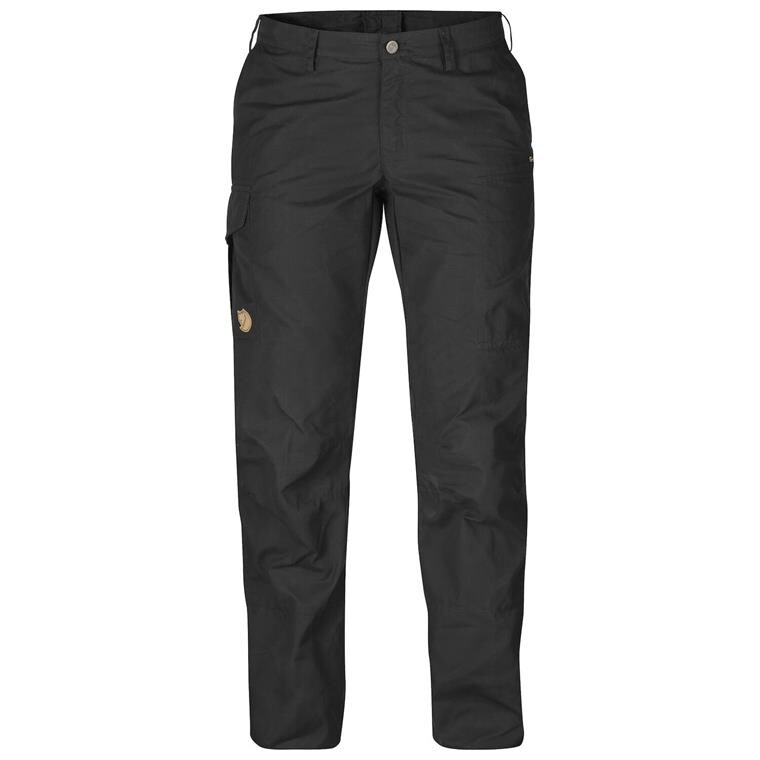 Fjällräven Womens Karla Pro Trousers Curved  (Grå (DARK GREY/030) 34)