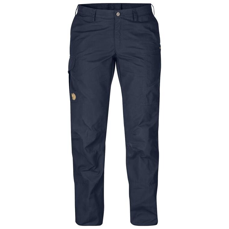Fjällräven Womens Karla Pro Trousers Curved  (Blå (DARK NAVY/555) 34)