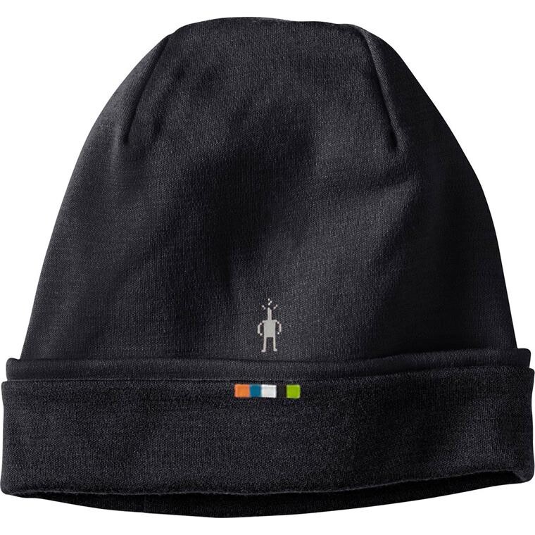 Smartwool Thermal Merino Reversible Cuffed Beanie (Sort (BLACK) One size)