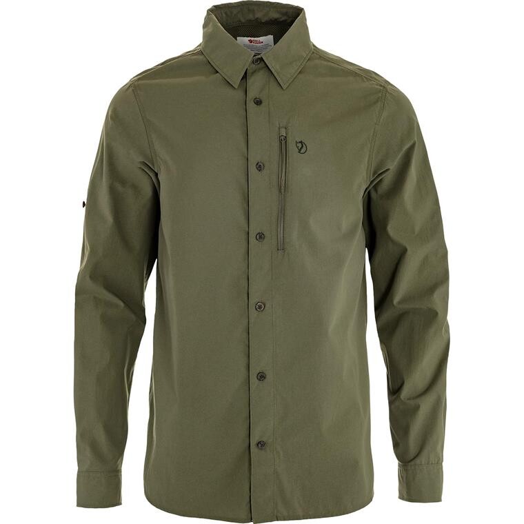 Fjällräven Mens Abisko Hike Shirt L/S  (Grøn (LAUREL GREEN/625) X-small)