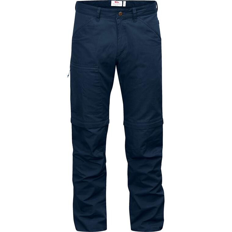 Fjällräven Mens High Coast Trousers Zip Off  (Blå (NAVY/560) 44)
