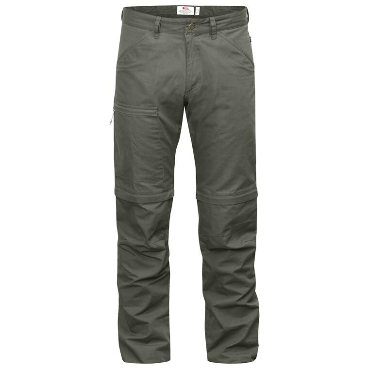 Fjällräven Mens High Coast Trousers Zip Off  (Grå (MOUNTAIN GREY/032) 44)