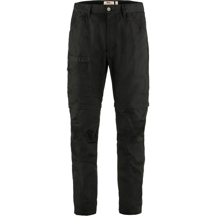 Fjällräven Mens High Coast Trousers Zip Off  (Sort (BLACK/550) 44)