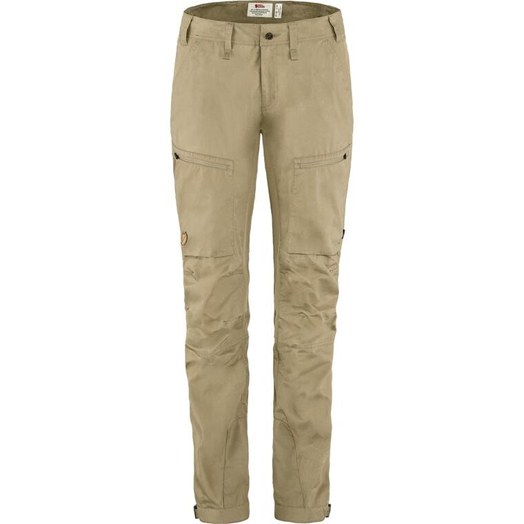 Fjällräven Womens Abisko Lite Trekking Trsr (Hvid (FOSSIL/118) 46)