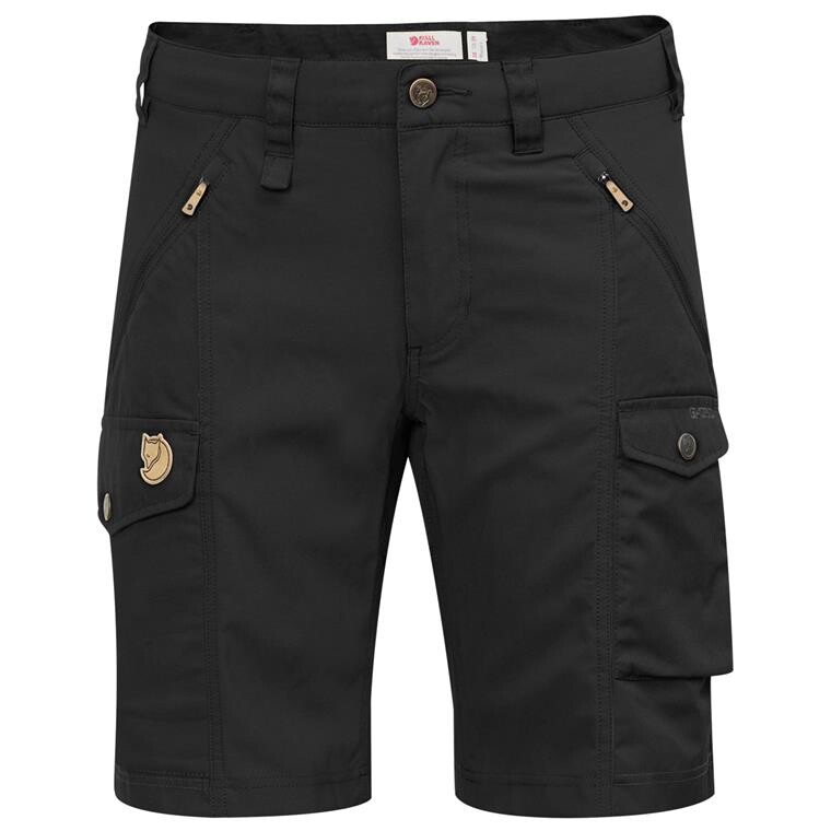Fjällräven Womens Nikka Shorts Curved  (Sort (BLACK/550) 34)