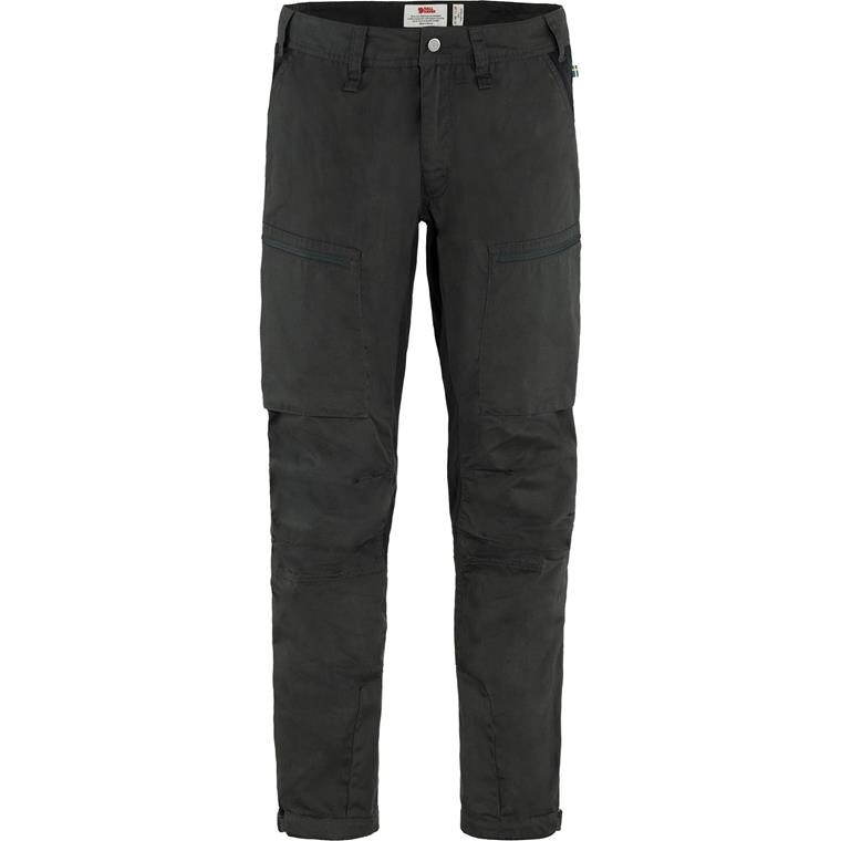 Fjällräven Mens Abisko Lite Trekking Trousers REG  (Grå (DARK GREY/030) 44)