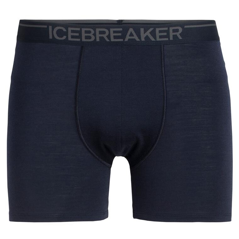 Icebreaker Mens Merino 150 Anatomica Boxers (Blå (MIDNIGHT NAVY) Small)
