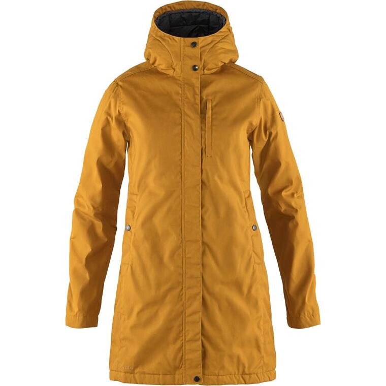 Fjällräven Womens Kiruna Padded Parka  (Brun (ACORN/166) XX-small)