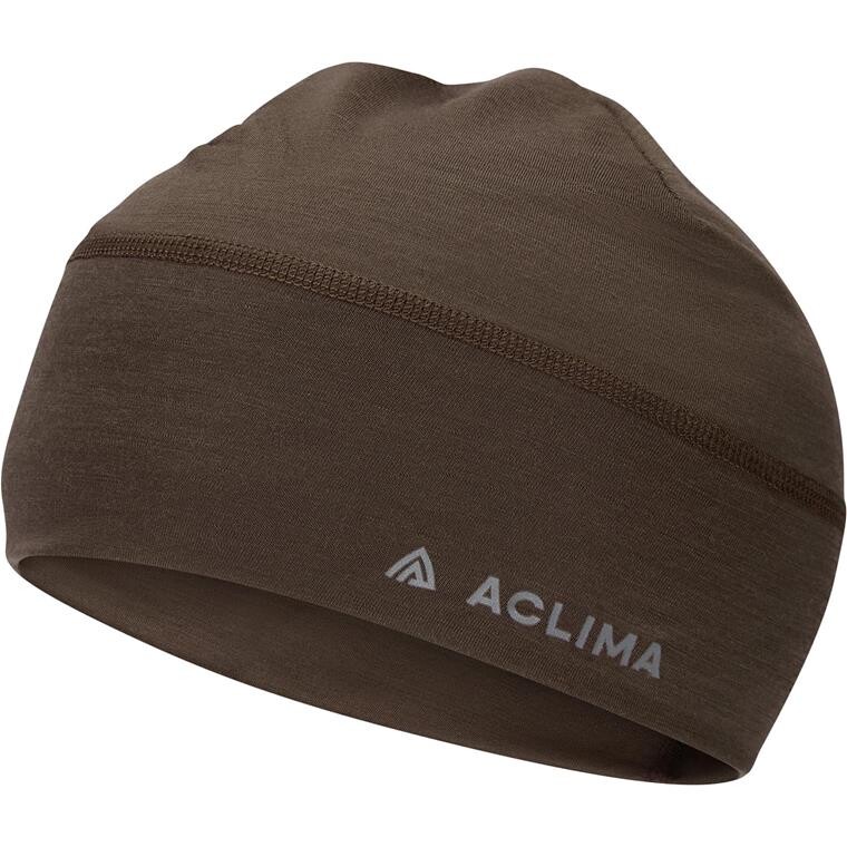 Aclima LightWool Beanie (Brun (DARK EARTH) One size)