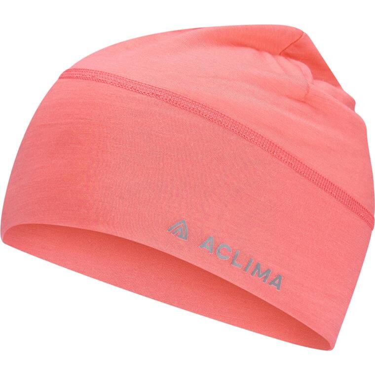 Aclima LightWool Beanie (Lyserød (SUN KISSED CORAL) One size)