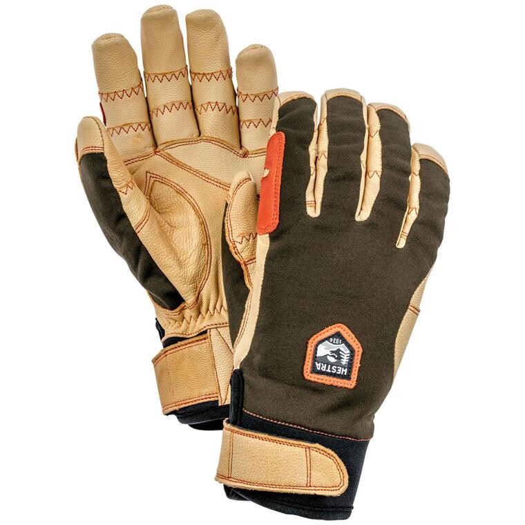 Hestra Ergo Grip Active 5-finger (Brun (NAVY/NATURAL BROWN) 7)