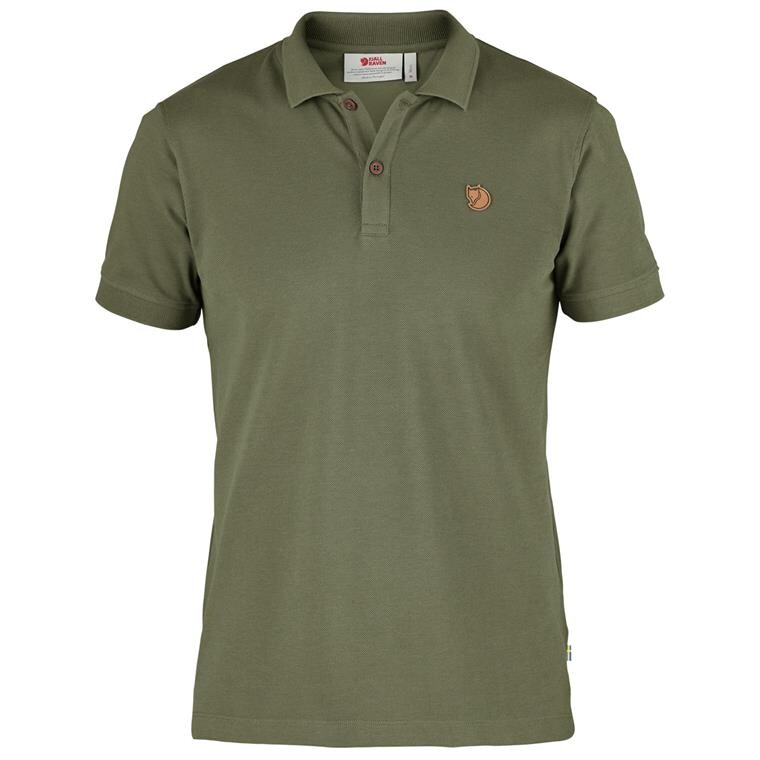 Fjällräven Mens Övik Polo Shirt (Grøn (GREEN/620) X-small)
