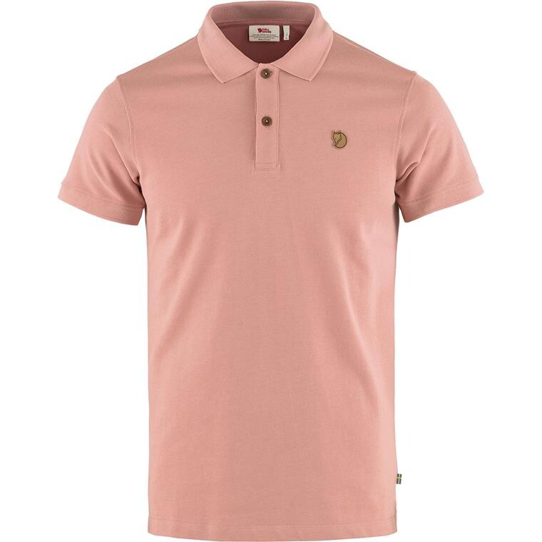 Fjällräven Mens Övik Polo Shirt  (Lyserød (DUSTY ROSE/300) Small)