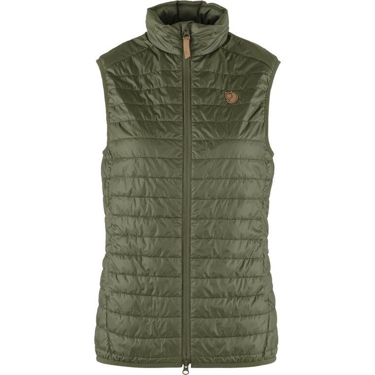 Fjällräven Womens Abisko Padded Vest  (Grøn (LAUREL GREEN/625) Small)