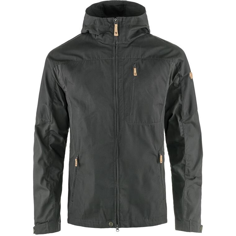 Fjällräven Mens Sten Jacket  (Grå (DARK GREY/030) X-small)