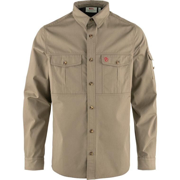 Fjällräven Mens Singi Trekking Shirt L/S  (Brun (SUEDE BROWN/244) X-small)