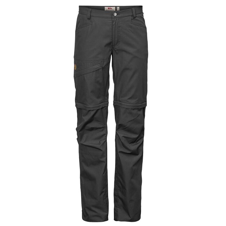 Fjällräven Womens Daloa Shade Zip-Off Trousers  (Grå (DARK GREY/030) 46)