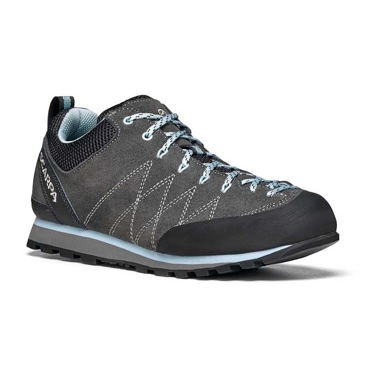 Scarpa Womens Crux  (Grå (SHARK/BLUE RADIANCE/GRAY) 36)