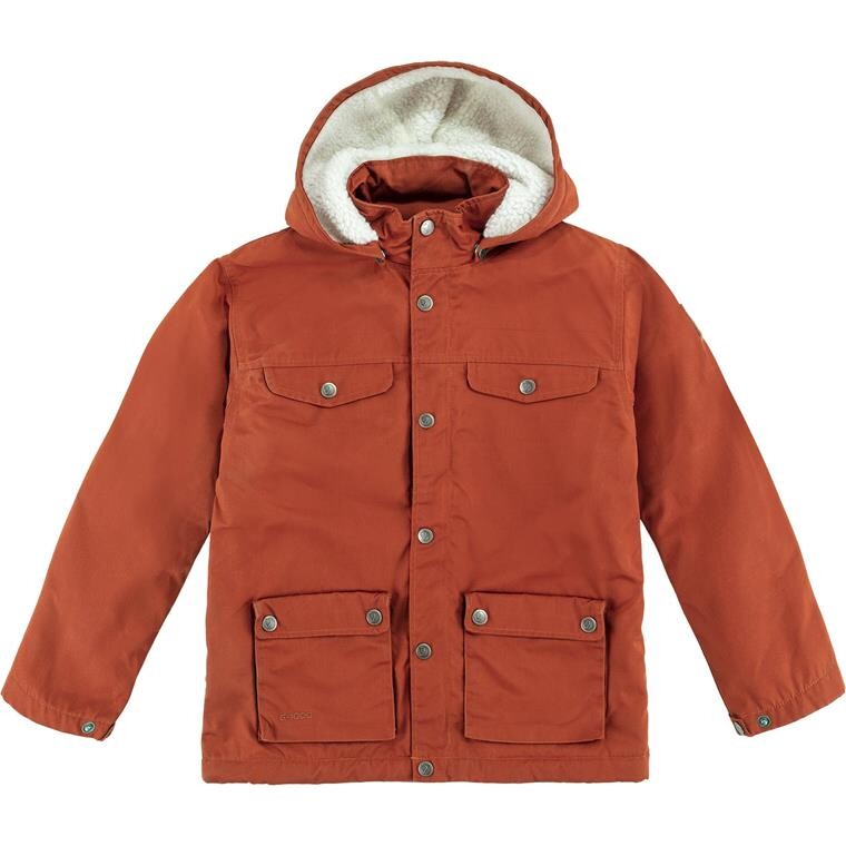 Fjällräven Kids Greenland Winter Jacket (Rød (AUTUMN LEAF/215) 117 cm)