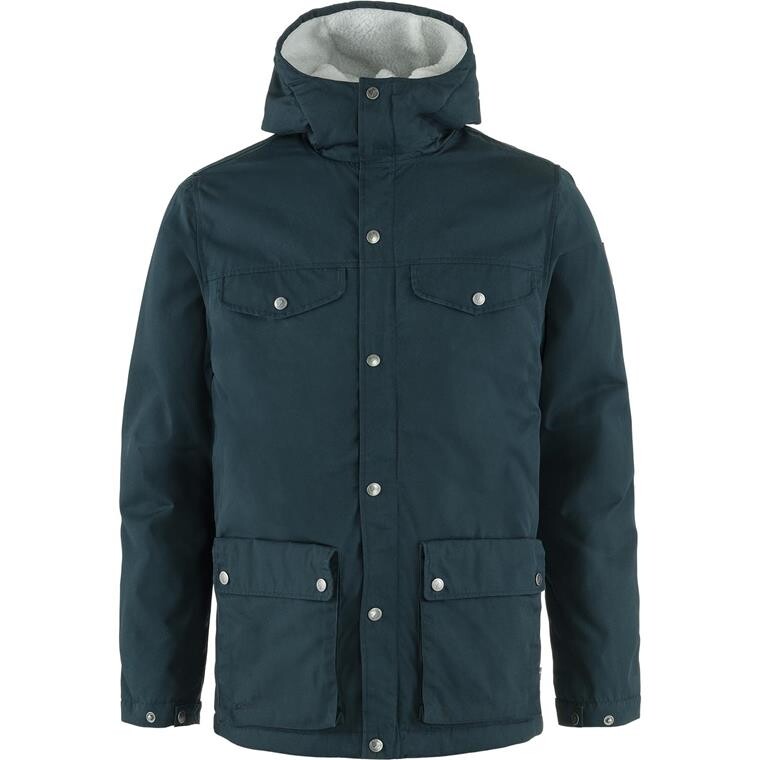 Fjällräven Mens Greenland Winter Jacket  (Blå (DARK NAVY/555) Small)