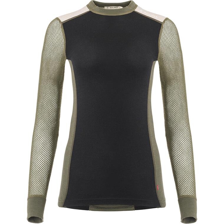 Aclima Womens Woolnet Hiking Crewneck  (X-small)